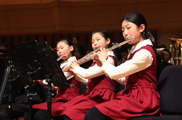 丰台区师范附属小学庆祝合和管乐团成立五周年