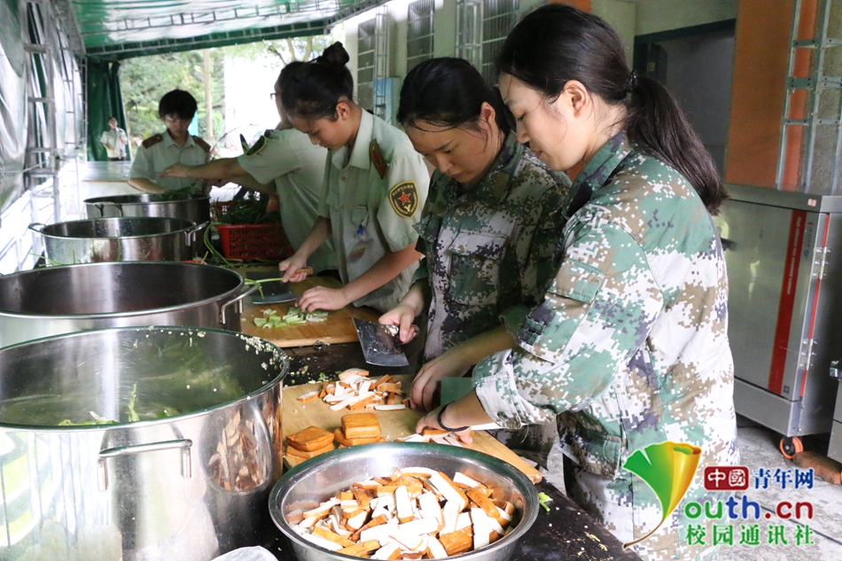 不一样的暑假湖南农业大学学生纠察队暑期集训剪影