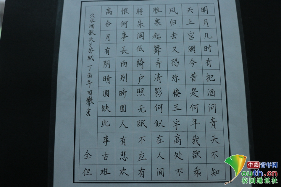 书香水墨相约树达 大学生泼墨执笔